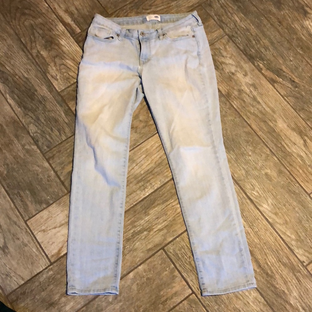 Old Navy Light Wash Straight Leg Jeans